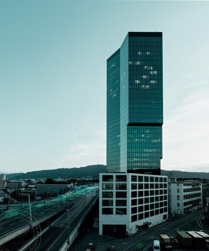 Kunst im Tower – Prime Tower Zürich – Homburger AG | Architekturfotografie Lorenz Ehrismann