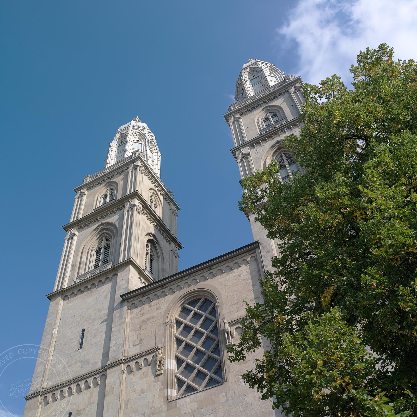 Grossmünster Zürich | Architekturfotografie Lorenz Ehrismann
