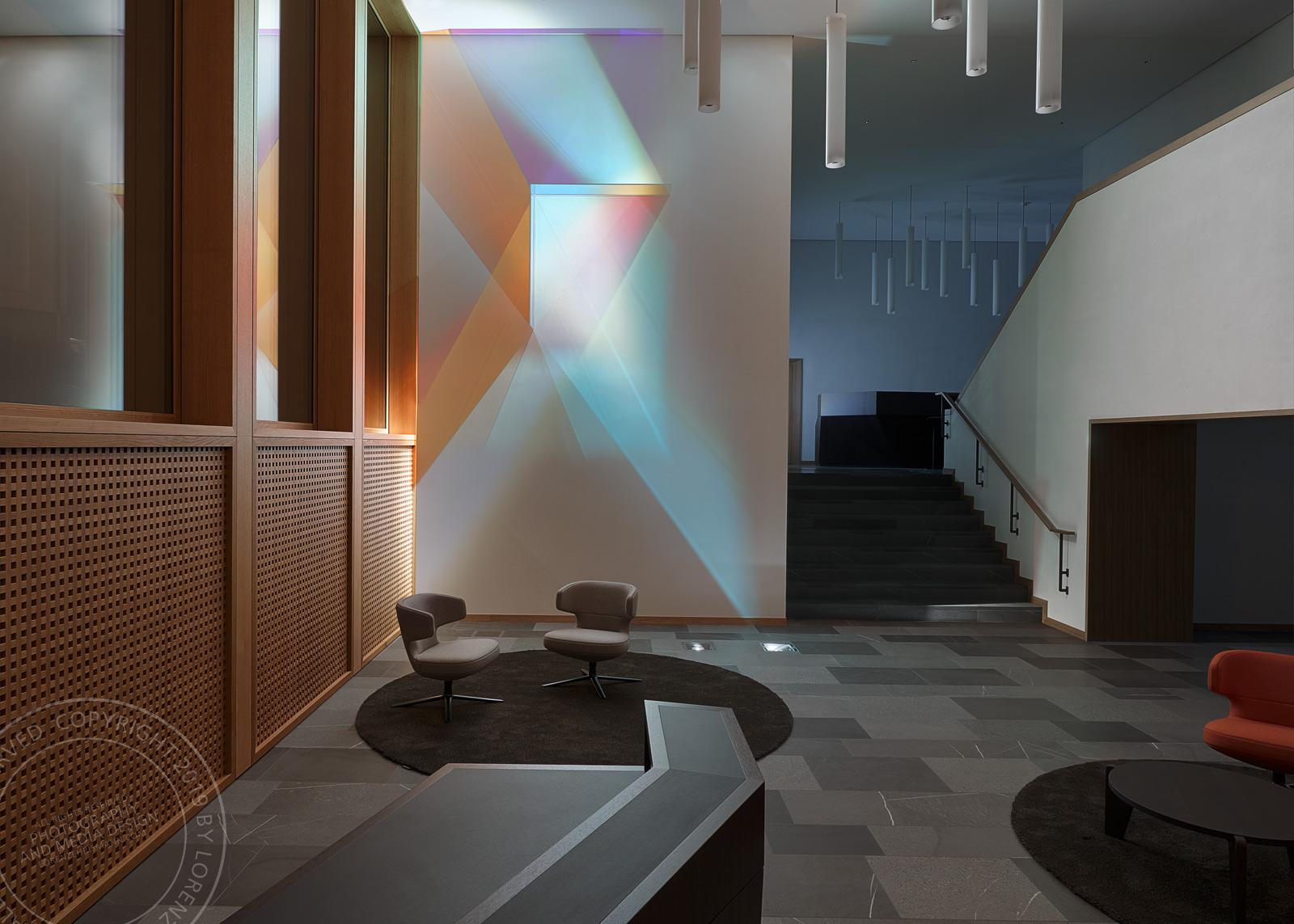«LUX» Daniela Schönbächler, Kunst am Bau | Architekturfotografie Lorenz Ehrismann