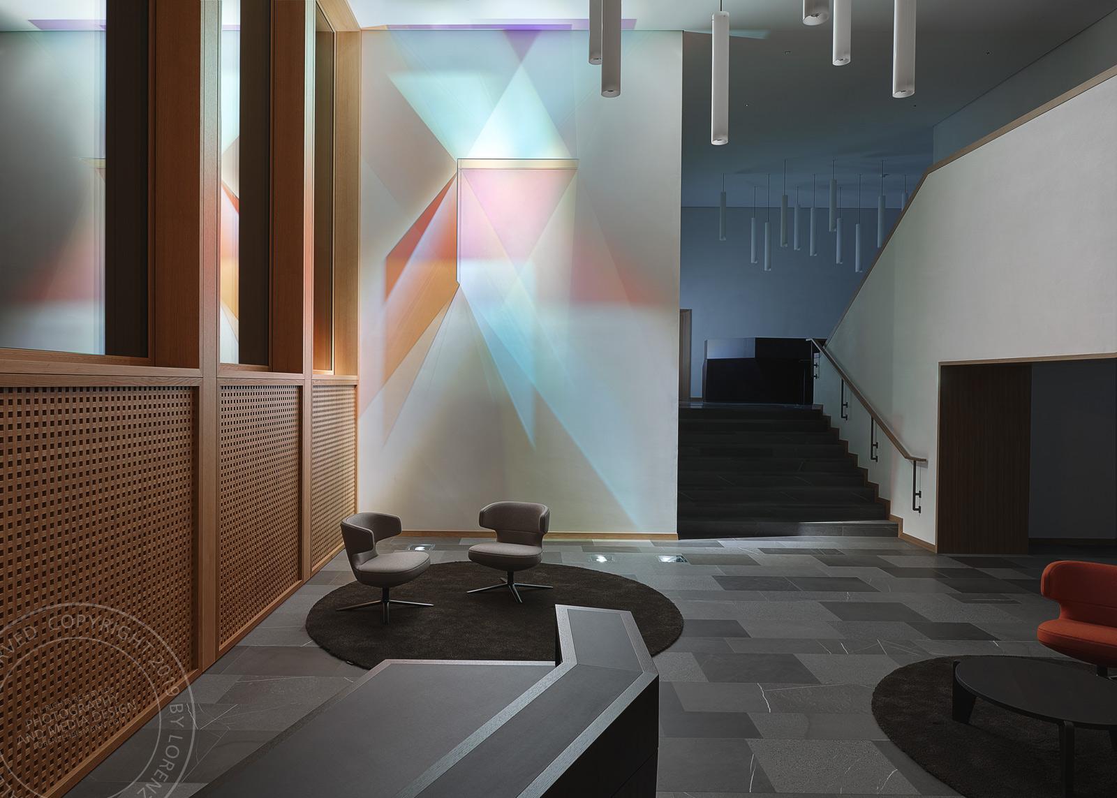 «LUX» Daniela Schönbächler, Kunst am Bau | Architekturfotografie Lorenz Ehrismann