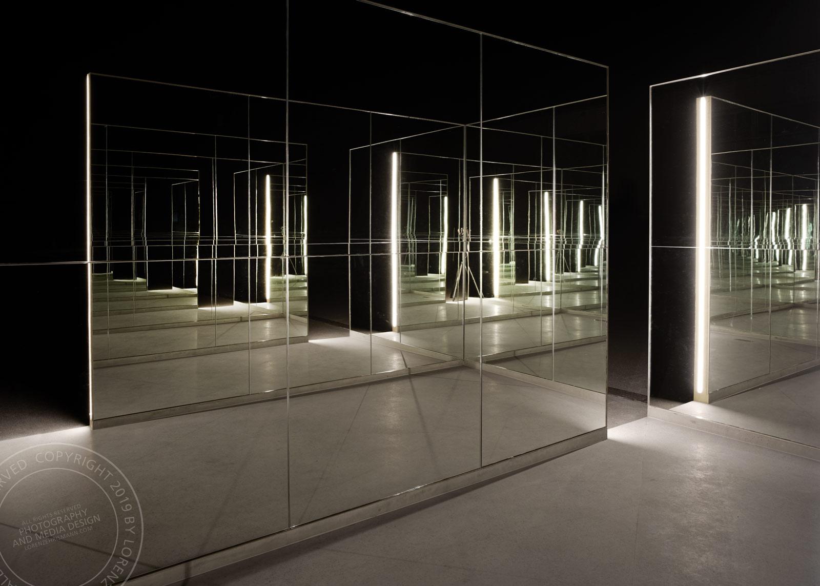 Reflektorium - Kunst am Bau, Daniela Schönbächler, Oberägeri, Zug | Architekturaufnahme Lorenz Ehrismann