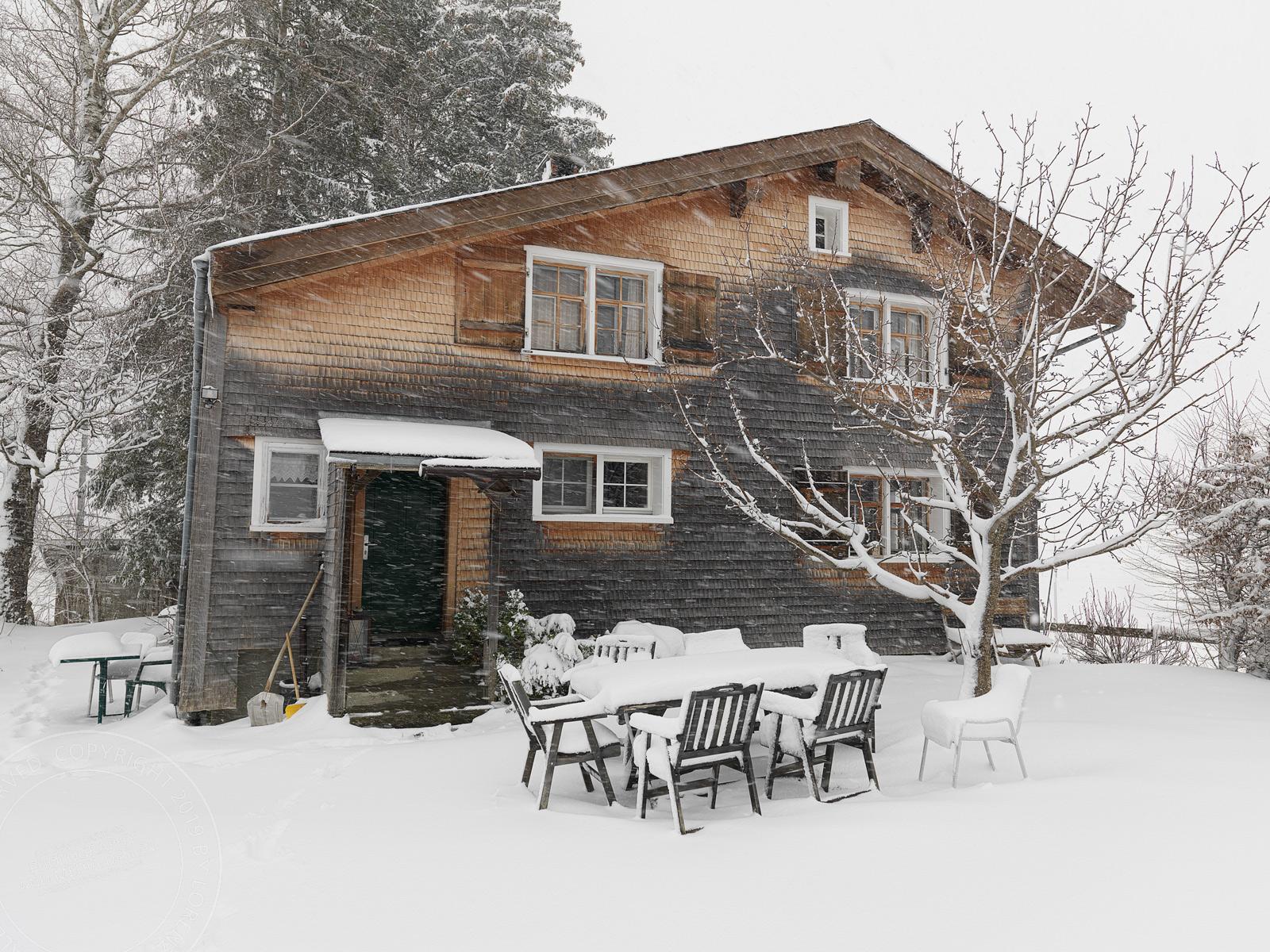 Bauernhaus in Starkenbach der Organistin Ursula Hauser | Architekturfotografie Lorenz Ehrismann
